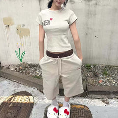 AEAE Women Streetwear Pants | Oversized Fit Cargo Trousers