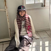 AEAE “I ♥ AE” Corduroy Baseball Cap – Vintage Patchwork Brim Streetwear Hat