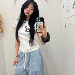 AEAE Women Baggy Pants | Urban Street Style Loose Fit