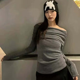 AEAE Pixel Cat Knit Beanie – Minimal Jacquard Winter Streetwear Hat