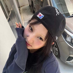 AEAE NY Embroidery Baseball Cap – Street Style Classic Logo Adjustable Dad Hat