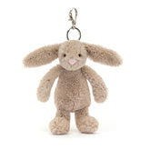 Jellycat Bag Charm Bashful Beige Bunny New Design 18cm