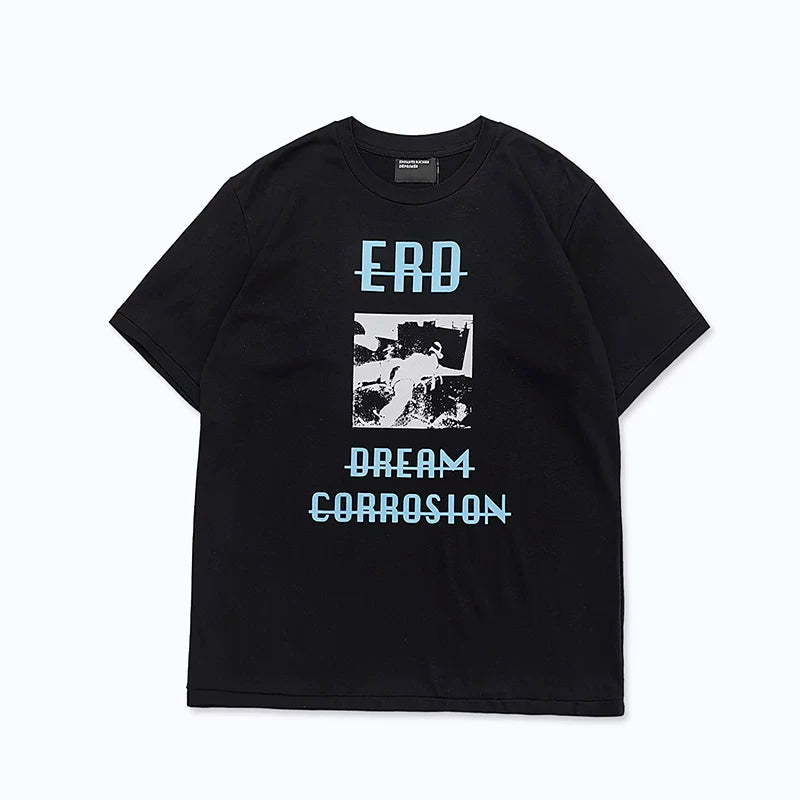 ERD Dream Corrosion Graphic Short Sleeve T-Shirt (Black)