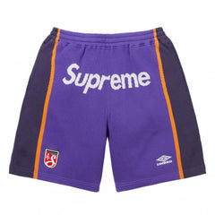 Supreme x Umbro Track Shorts - Purple / Orange