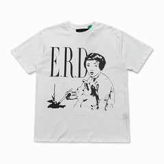ERD Portrait Graphic T-Shirt White