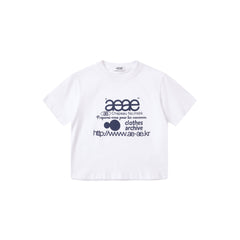 AEAE Feminine Fit Cat Tee | Lightweight Cotton Short Sleeve Crop Top
