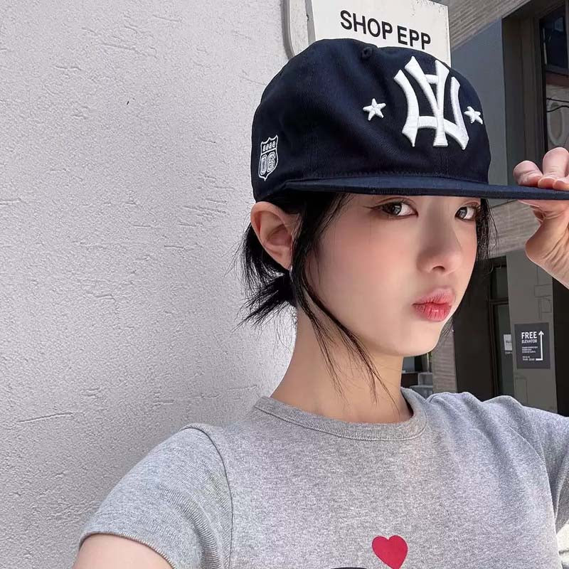 AEAE NY Embroidery Baseball Cap – Street Style Classic Logo Adjustable Dad Hat