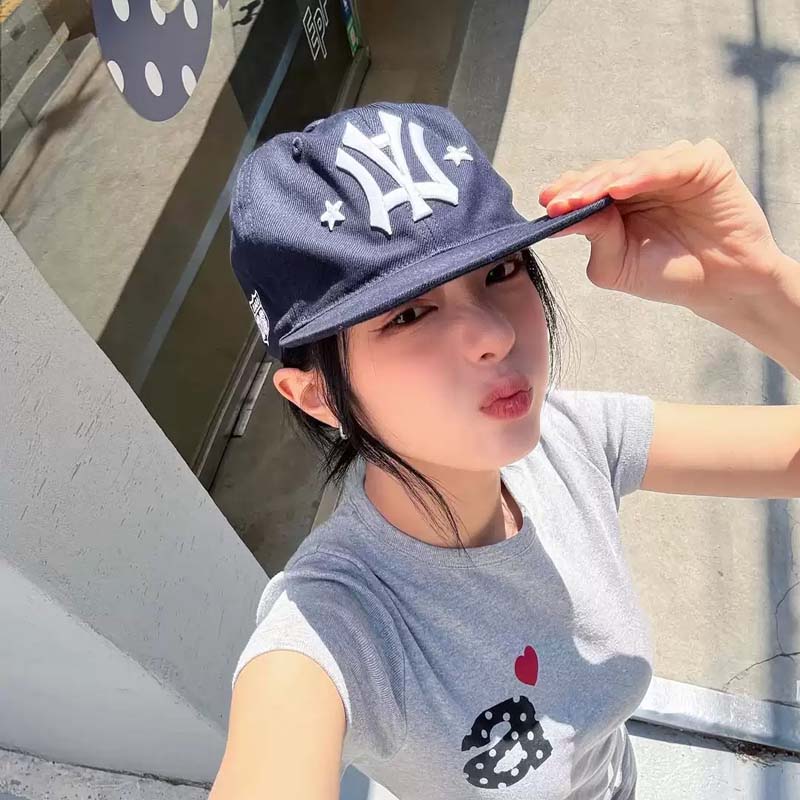 AEAE NY Embroidery Baseball Cap – Street Style Classic Logo Adjustable Dad Hat