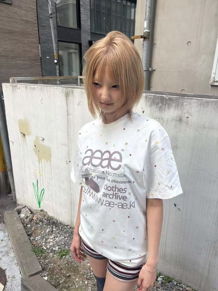 aeae Printed Short Sleeve T-Shirt