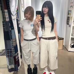 AEAE Women Streetwear Pants | Oversized Fit Cargo Trousers