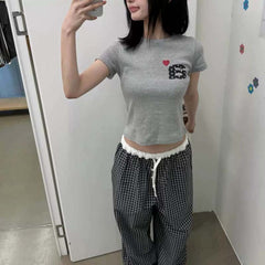 AEAE Women Utility Pants | Wide Leg Casual Cargo Bottoms