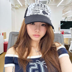 AEAE Vintage Star Graphic Trucker Cap – Retro Mesh Baseball Hat Unisex Streetwear