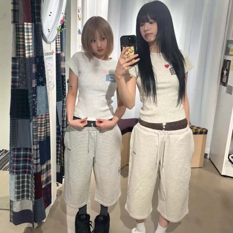 AEAE Women Streetwear Pants | Oversized Fit Cargo Trousers