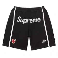 Supreme x Umbro Track Shorts - Black / White