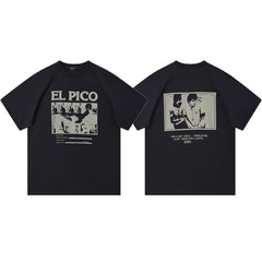 ERD El Pico Graphic Short Sleeve T-Shirt (Black)