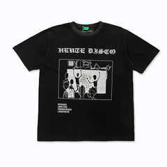 ERD Gothic Graphic Artwork T-Shirt Black
