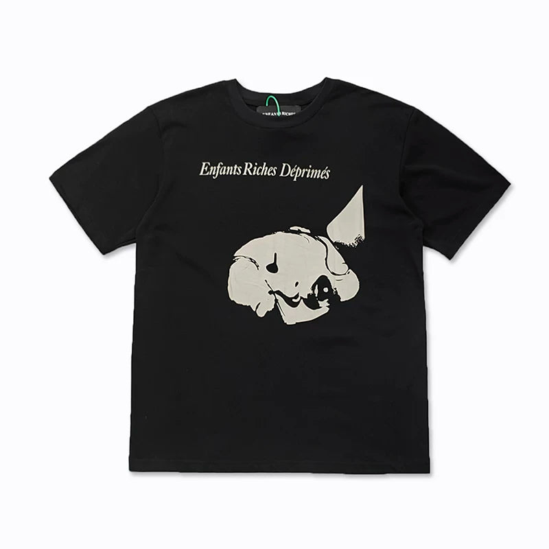 ERD Skull Graphic T-Shirt Black