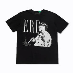 ERD Portrait Graphic T-Shirt Black