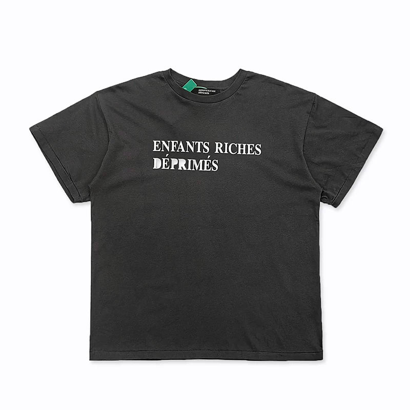 ERD Classic Logo Short Sleeve T-Shirt (Washed Black)