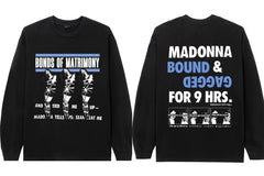 ERD Vintage Poster Graphic Long Sleeve T-Shirt Black