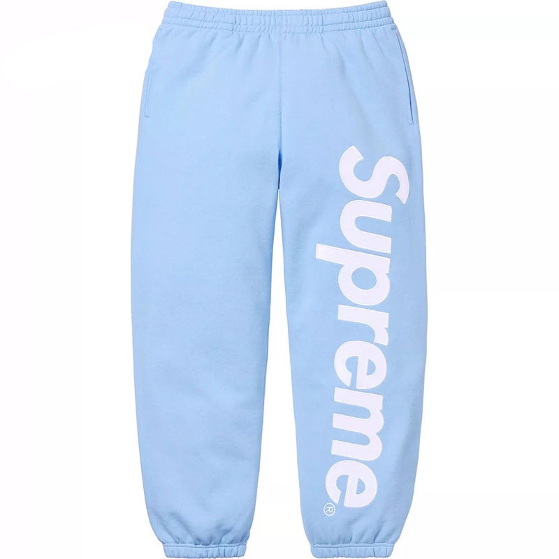 Supreme Leg Logo Sweatpants - Light Blue