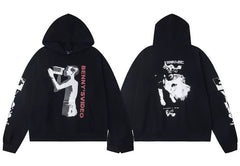 ERD "Benny's Video" Graphic Pullover Hoodie (Black)