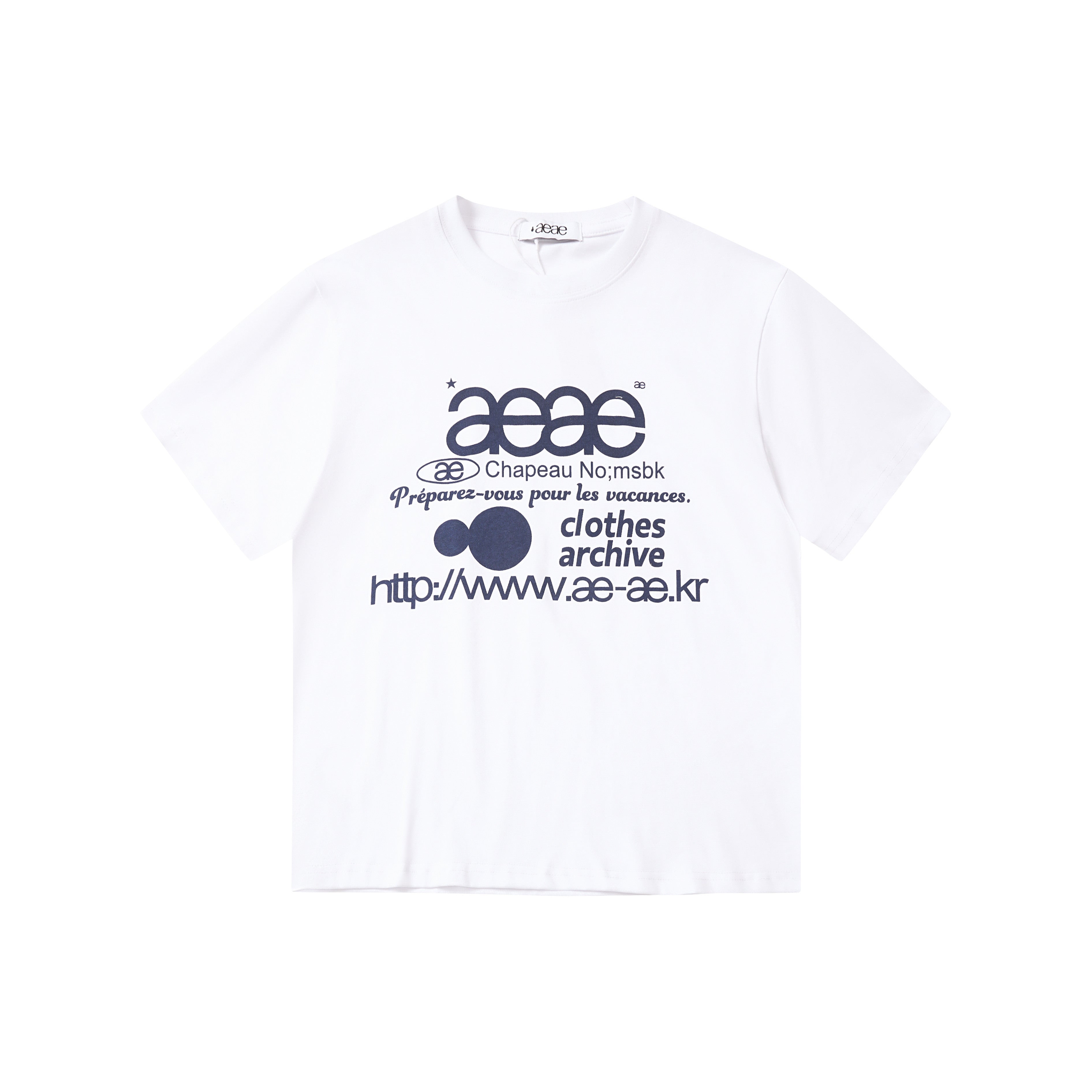 Summer Essential aeae Colorful Polka Dot Tee - Loose Fit Apricot T-Shirt