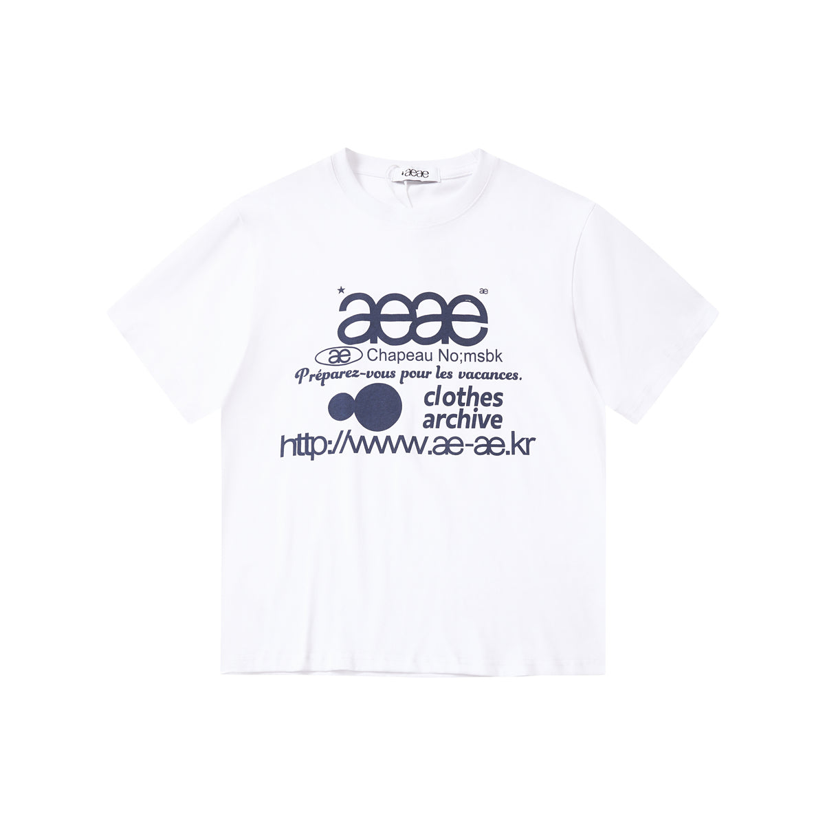 Summer Essential aeae Colorful Polka Dot Tee - Loose Fit Apricot T-Shirt