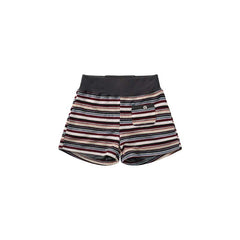 aeae Contrasting color stripe shorts casual and slimming