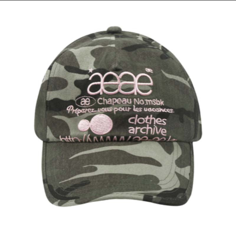 AEAE Embroidery Cap | Korean Fashion Casual Hat