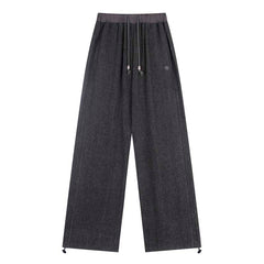 AEAE Minimal Women Pants | Korean Loose Fit Everyday Trousers