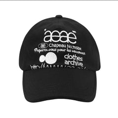 AEAE Adjustable Cap | Korean Street Fashion Baseball Hat